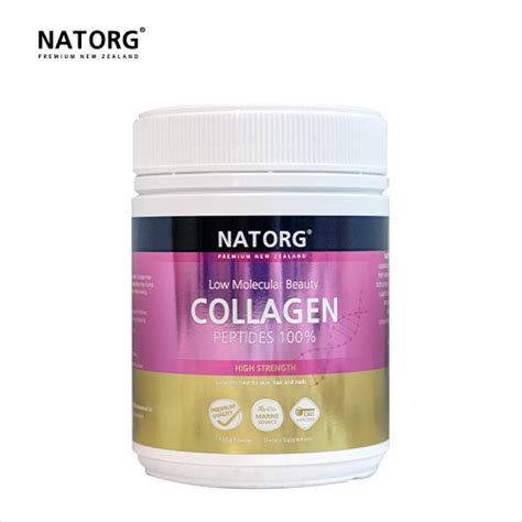 Natorg Low Molecular Beauty Collagen Peptides 100 130g Natorg