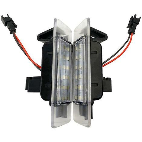 V W Led Number License Plate Light Lamp Canbus No Error For