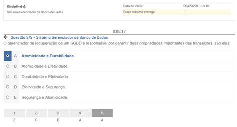 Sistema Gerenciador De Banco De Dados Apol Questao Sistema