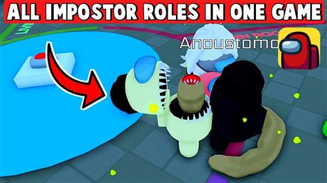 Among Us Imposters 3D ALL IMPOSTER ROLES Roblox Part 22 YouTube