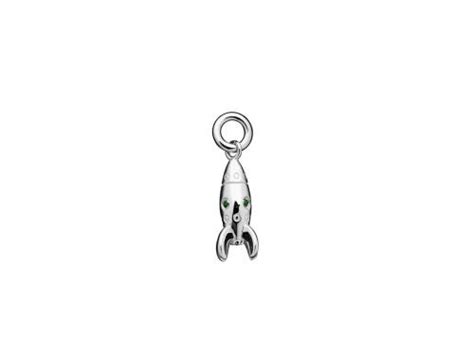 Karen Walker Stg Mini Rocket Cz Charm Westende Jewellers