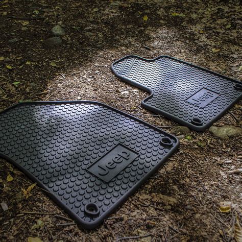 Cherokee Rubber All Weather Floor Mats Mopar Jeep World