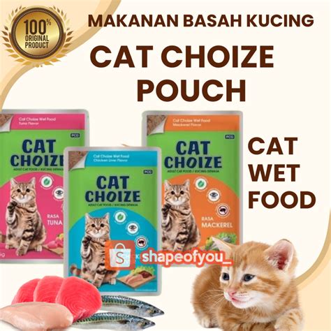 Jual Cat Choize Pouch Makanan Kucing Basah Catchoize Wet Food Cat