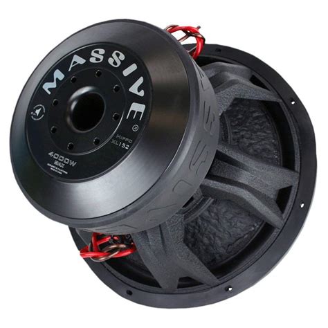 Buy Massive Audiohippoxl152 15 Inch Car Audio Subwoofer High