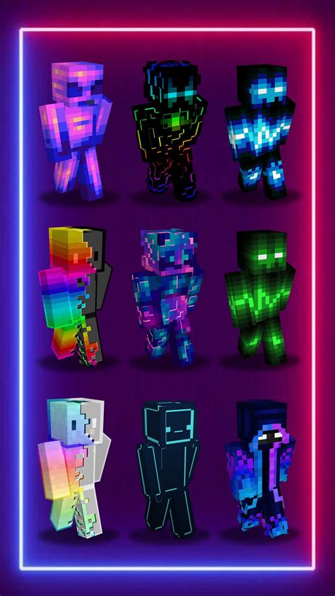 Neon Skins For Minecraft Apk For Android Download