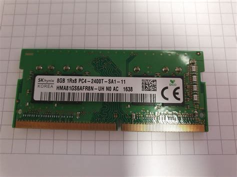 8GB Hynix SO DIMM DDR4 2400MHz PC4 19200 HMA81GS6AFR8N UH Kaufen