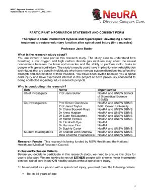 Fillable Online SUPPLEMENT Exception From Informed Consent For Fax