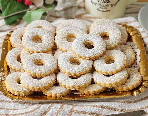 Biscotti Frollini Al Burro Come Al Bar Dolce Ricetta Facile E Perfetta