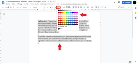 Comment Modifier Le Style Du Texte Sur Google Docs Dgboost