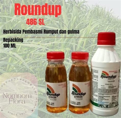 ROUNDUP REPACK 100 ML HERBISIDA PEMBASMI RUMPUT LIAR DAN GULMA RACUN