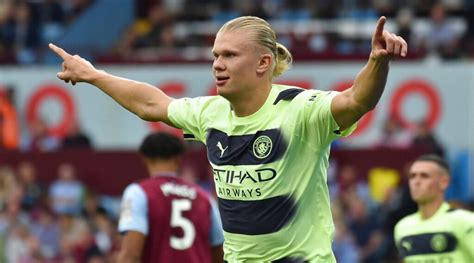 Man Citys Haaland Wins Premier League Player Of The Month For August