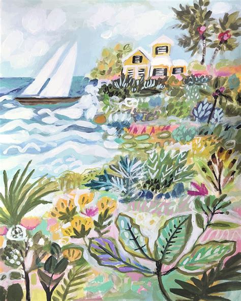 Island Cove Poster Print Karen Fields Posterazzi