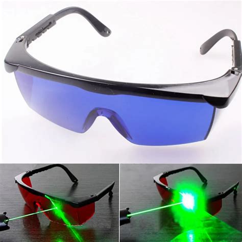 New All Round Absorption Blue Laser Protection Safely Security Goggles Glasses For 650nm Red