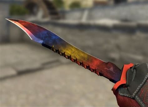 Cs Bowie Marble Fade Fn Csgo Video Gaming Gaming Accessories In