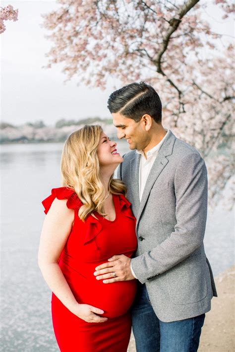 Dc Cherry Blossom Maternity Session Birds Of A Feather Photography Blog