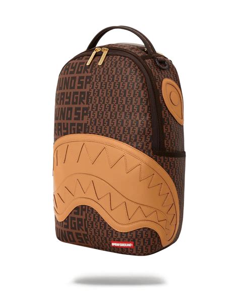 Backpack Sprayground Split Money Henney Brown