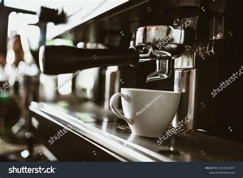 Espresso Machine Coffee Shop Counter Offering Stock Photo 2224151977 ...