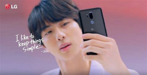 Lg G Thinq Main Tvc With Bts Intro S Lgxbts Jin