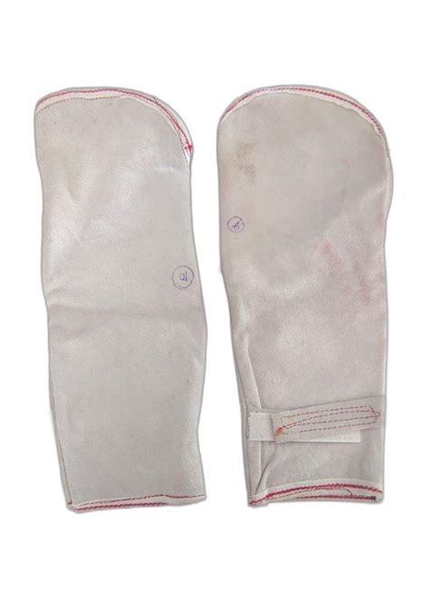 White Leather Welding Hand Sleeves For Safety Size Inch L At Rs