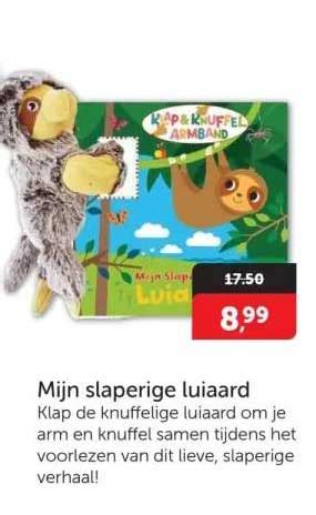 Mijn Slaperige Luiaard Aanbieding Bij Boekenvoordeel Folders Nl