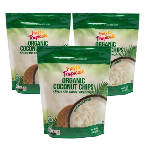 Mua Fiesta Tropicalé Large Coconut Flakes Organic Unsweetened Coconut Chips Dried Coconut