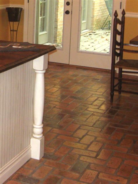 Brick Kitchen Floor Tile Flooring Ideas