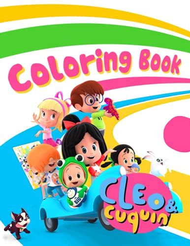 Cleo & Cuquin Coloring Book: Live In Colors With Lots Of Illustrations ...