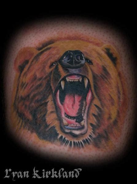 Angry Bear Realistic tattoo by Last Angels Tattoo - Best Tattoo Ideas ...