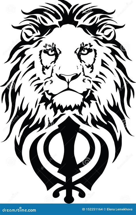 Khanda Lion