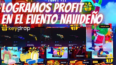 Logramos Profit Con Pesos En El Evento De Navidad Con Keydrop Youtube