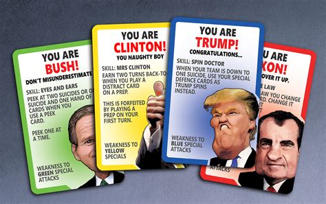 Political Suicide The Funny Card Game That Takes The P Out Of Politics