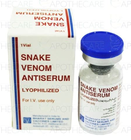 Snake Venom Anti Serum Inj Vial