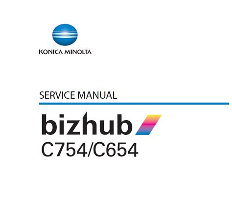 Konica Minolta Bizhub C And C Service And Parts Manual Clear