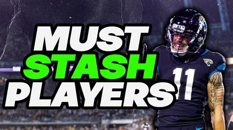 Must Stash Players In Dynasty Football Free Money Youtube