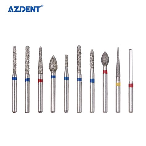 Azdent Fg Crown Preparation Anterior Teeth Kit Dental Diamond Bur