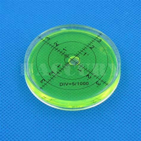 Wholesale Haccury High Precision Circular Bubble Level Vial Green Red