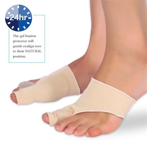 Walfront Pair Toe Bunion Straightener Corrector Alignment Pain Relief