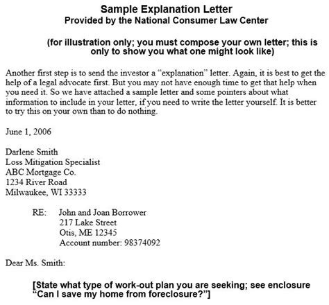 25 Letter Of Explanation Templates For Mortgage And Derogatory Credit Word Best Collections