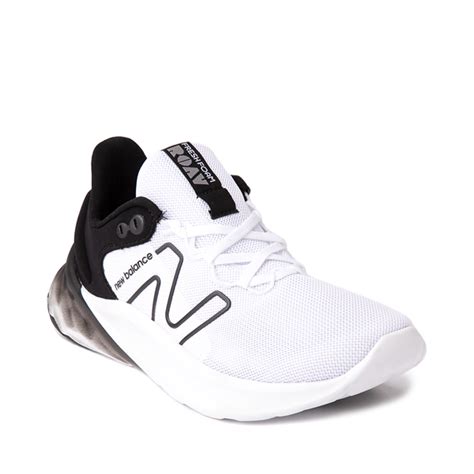 Mens New Balance Fresh Foam Roav Athletic Shoe White Black Journeys