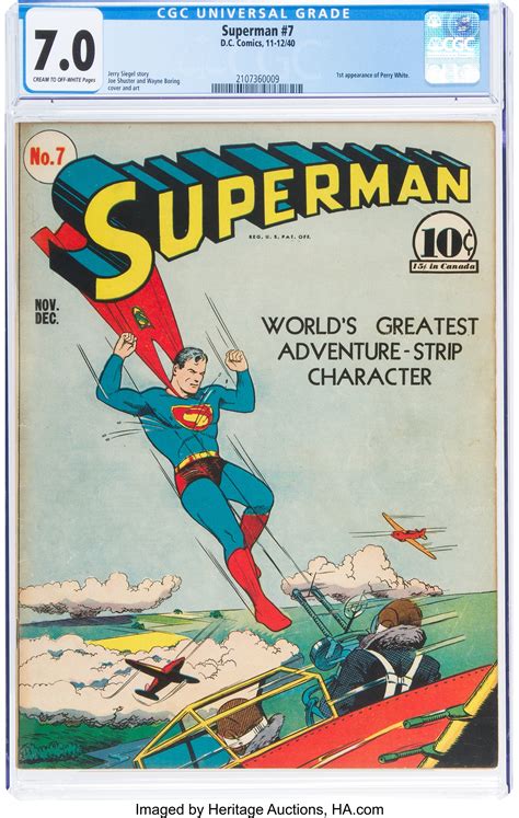 How Much Is Superman #7 Worth? Browse Comic Prices | Heritage Auctions