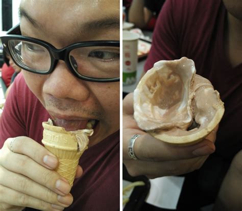 Why did McDonald’s Msia remove the chocolate sundae cone years back?