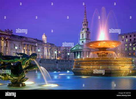 Trafalgar Square, London, England Stock Photo - Alamy