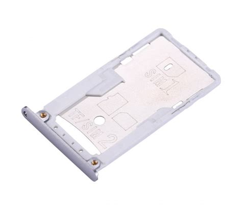 Porta Tarjeta Sim Y Microsd Para Xiaomi Redmi S X Gris Repuestos