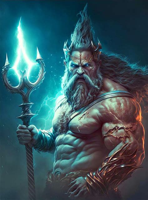 Poseidon In Greek Mythology And Religion Was One Of The Twelve