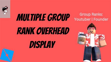 Multiple Group Rank Overhead Gui Display Roblox Scripting Tutorial