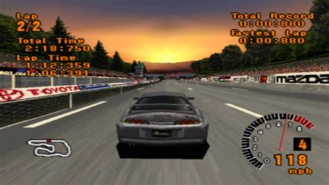 Gran Turismo Psx Time Trial At Fps Epsxe Youtube