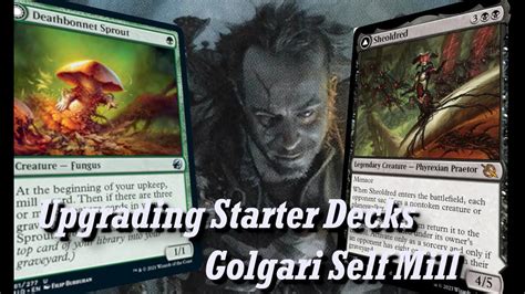 Upgrading Starter Decks Golgari Self Mill YouTube