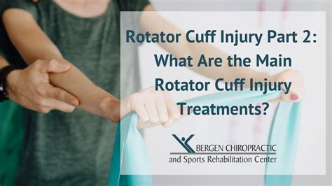 What Are The Main Rotator Cuff Injury Treatments