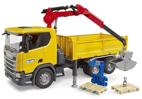 Bruder Camion De Chantier Mb Arocs Avec Grue Au Meilleur Prix