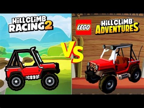 Hill Climb Racing 2 Vs Lego Hill Climb Adventure Hcr2 Fingersoft